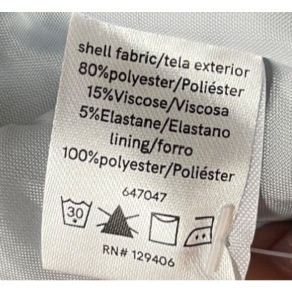 Venus Blue Double Breasted Jacket Blazer Size 20 NWT Career Preppy Business - Picture 7 of 9